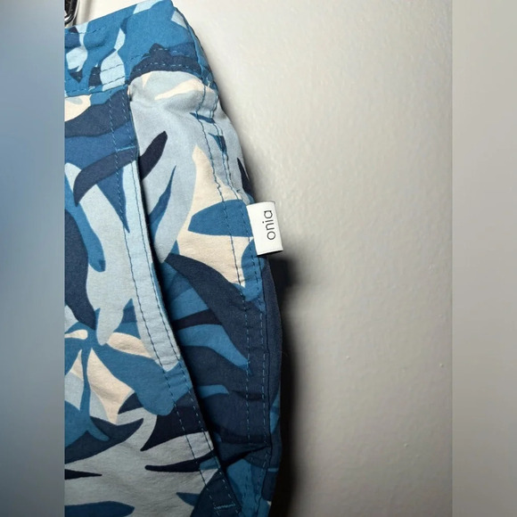 Onia - Calder Straight-Leg Mid-Length Printed Swim Shorts size large - Picture 4 of 7